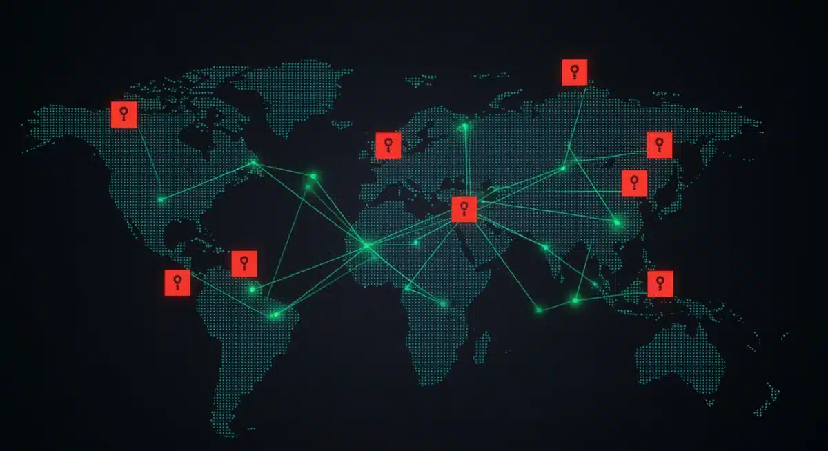 AI algorithm analyzing data for fraud detection patterns