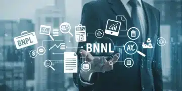 BNPL Regulations Q1 2025: U.S. Business Compliance Guide Financial regulatory documents and digital payment icons signifying BNPL regulation compliance for U.S. businesses