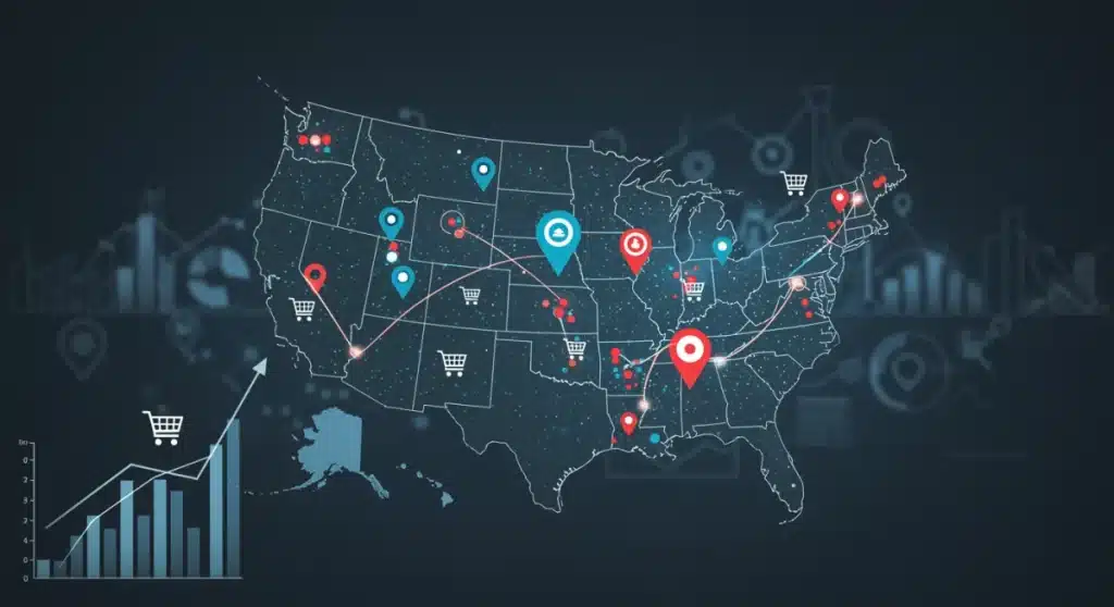 Geofencing Marketing in the US: 15% More Local E-commerce Sales