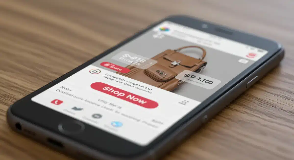 Engaging Instagram shoppable post driving high click-through rates