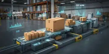 Optimized reverse logistics process reducing return shipping costs