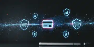 Secure online transaction with AI fraud protection in 2025