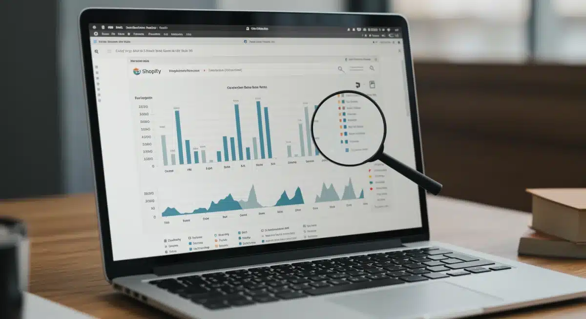 Shopify analytics dashboard showing conversion rate improvements