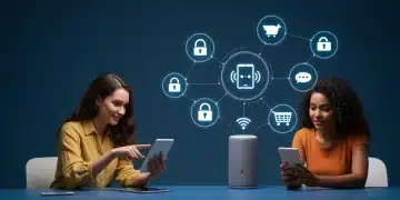 Consumers using voice commands for secure mobile payments with smart devices