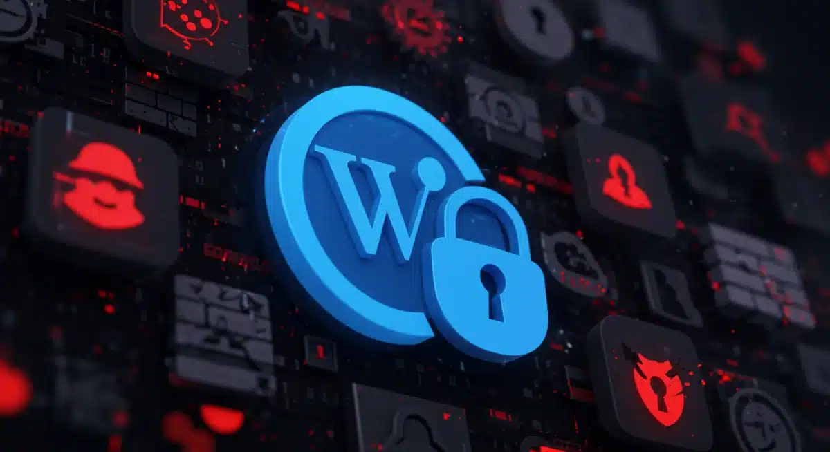 WordPress and WooCommerce security lock against digital threats.